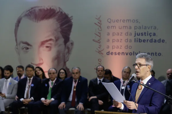 Cerimônia de entrega da Medalha Presidente Juscelino Kubitschek, em Diamantina