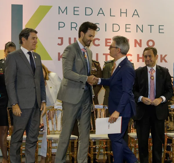 Cerimônia de entrega da Medalha Presidente Juscelino Kubitschek, em Diamantina