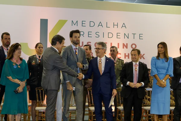 Cerimônia de entrega da Medalha Presidente Juscelino Kubitschek, em Diamantina