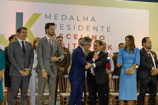 Cerimônia de entrega da Medalha Presidente Juscelino Kubitschek, em Diamantina