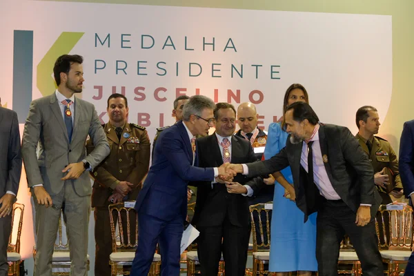 Cerimônia de entrega da Medalha Presidente Juscelino Kubitschek, em Diamantina