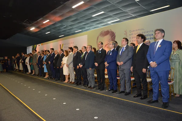 Cerimônia de entrega da Medalha Presidente Juscelino Kubitschek, em Diamantina