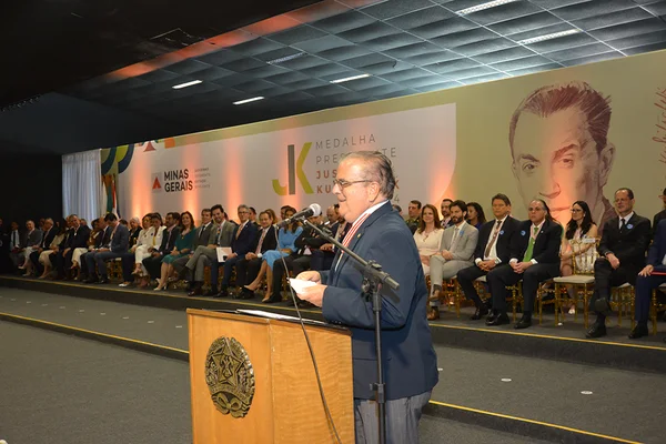 Cerimônia de entrega da Medalha Presidente Juscelino Kubitschek, em Diamantina