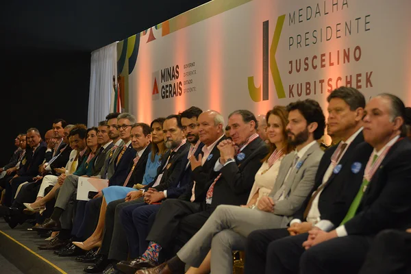 Cerimônia de entrega da Medalha Presidente Juscelino Kubitschek, em Diamantina