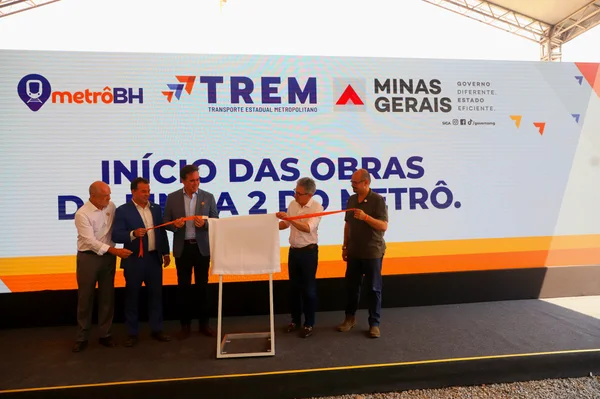Governo de Minas coloca fim à espera dos mineiros pela realização das obras da linha 2 do metrô da RMBH