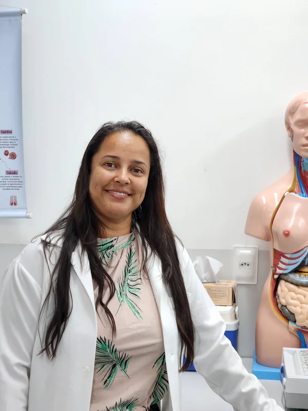 Marcela dos Anjos se formou no curso técnico em Enfermagem do Trilhas de Futuro