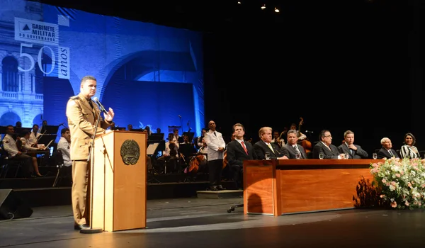 O chefe do Gabinete Militar do Governador e coordenador da Cedec, coronel Luis Carlos Dias Martins