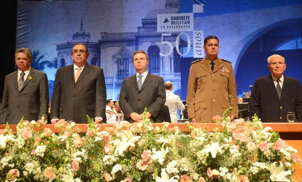 Cerimônia de comemoração dos 50 anos do gabinete Militar do Governador no Palácio das Artes