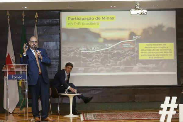 Vice-governador apresenta balanço do Governo de Minas em reunião do Centro de Estudos das Sociedades de Advogados