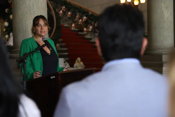 Secretária adjunta de Comunicação Social, Bárbara Botega