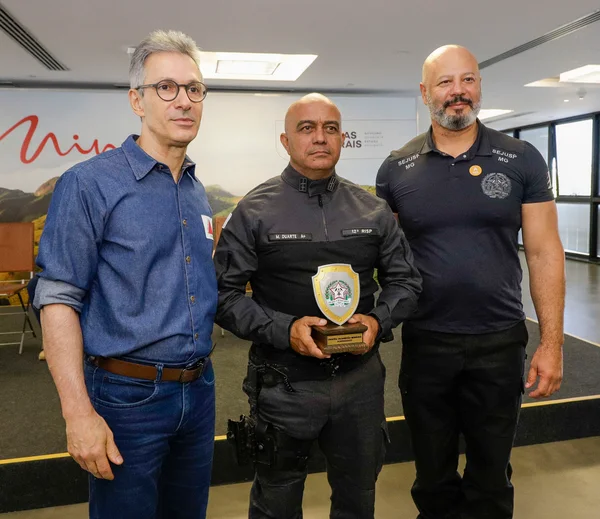 Governo de Minas reconhece ações de destaque das Forças de Segurança com o Troféu Guardião Mineiro