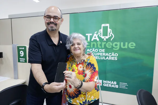 Governo de Minas devolve 292 celulares recuperados na segunda etapa da ação Tá Entregue