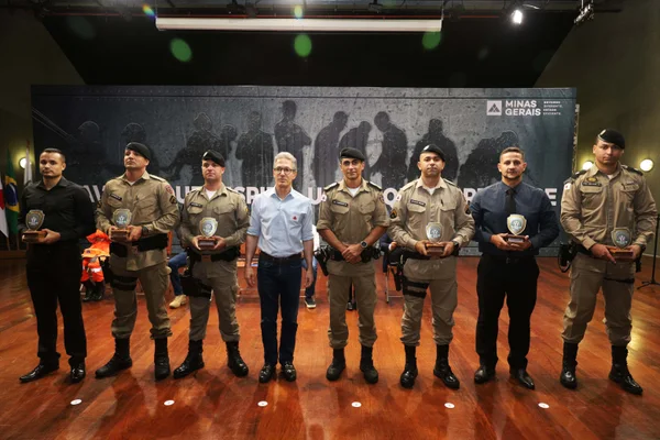 Estado premia destaques da segurança pública na segunda edição do Troféu Guardião Mineiro