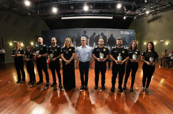 Estado premia destaques da segurança pública na segunda edição do Troféu Guardião Mineiro