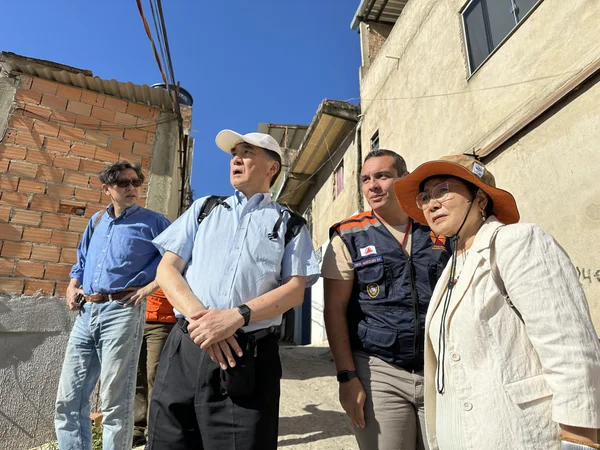Integrantes da Jica visitaram áreas vulneráveis em Belo Horizonte e Contagem