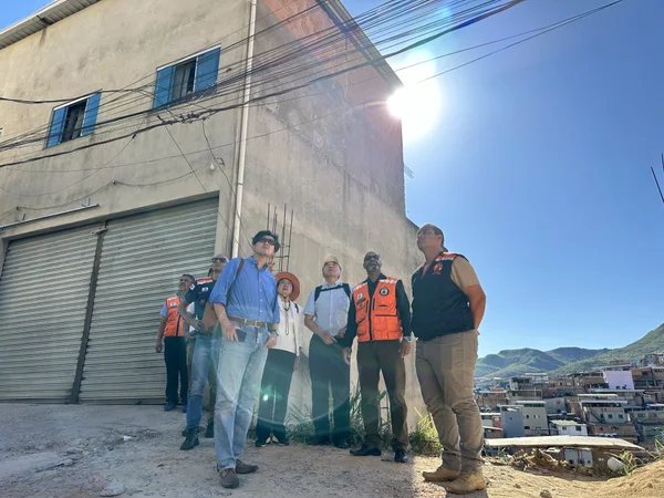 Integrantes da Jica visitaram áreas vulneráveis em Belo Horizonte e Contagem