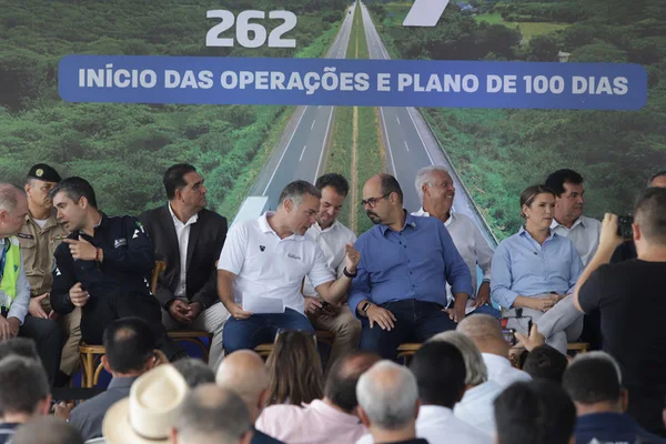 Governo de Minas acompanha início da nova operação da BR-262, conhecida como Rota do Zebu