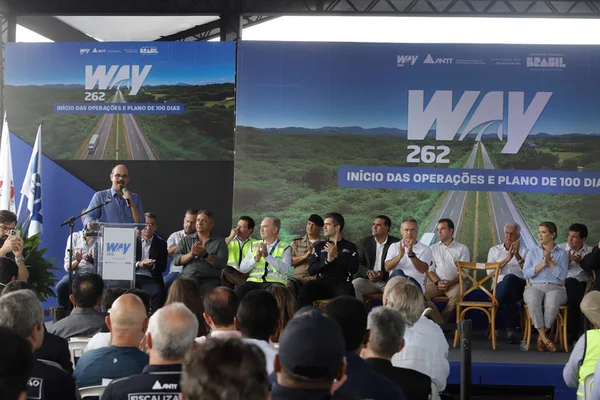 Governo de Minas acompanha início da nova operação da BR-262, conhecida como Rota do Zebu
