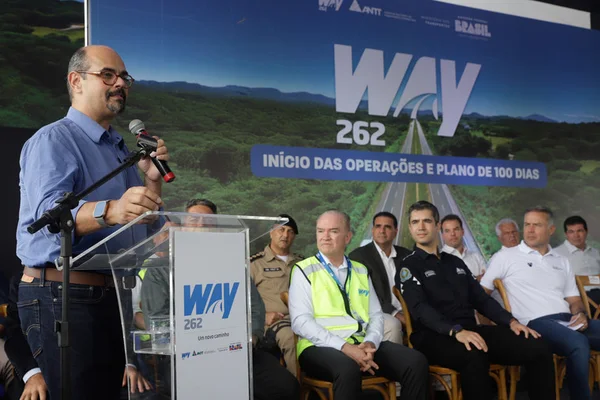 Governo de Minas acompanha início da nova operação da BR-262, conhecida como Rota do Zebu