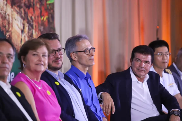 Governador de Minas acompanha cerimônia de posse da nova diretoria da Associação dos Municípios do Lago de Furnas