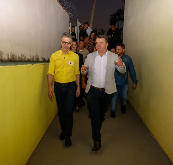 Governador vistoria escola municipal beneficiada pelo Projeto Mãos Dadas e Centro de Especialidades Médicas em Piracema