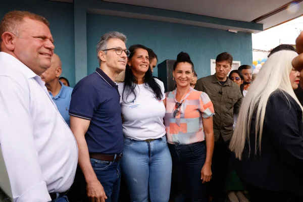 Governo de Minas vistoria escola municipal beneficiada pelo Projeto Mãos Dadas em Águas Vermelhas