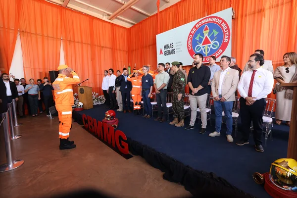 Governo de Minas inaugura nova sede do Corpo de Bombeiros em Araguari