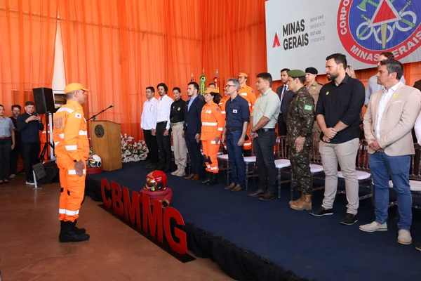 Governo de Minas inaugura nova sede do Corpo de Bombeiros em Araguari