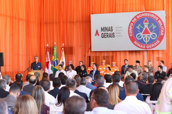 Governo de Minas inaugura nova sede do Corpo de Bombeiros em Araguari
