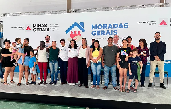 Governo de Minas investe R$ 43 milhões para garantir moradia digna a mil famílias