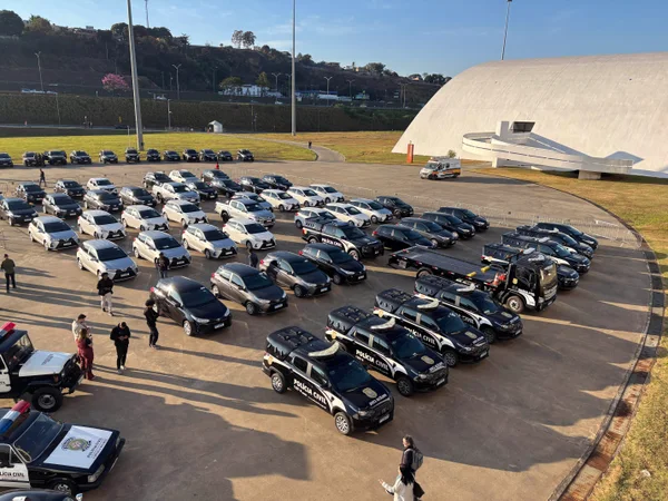 Governo de Minas entrega viaturas, armas e drones para a Polícia Civil