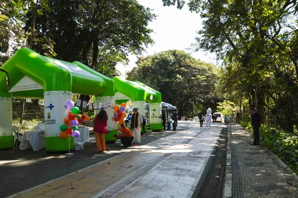Mutirão de cidadania reúne milhares de pessoas no Parque Municipal em Belo Horizonte