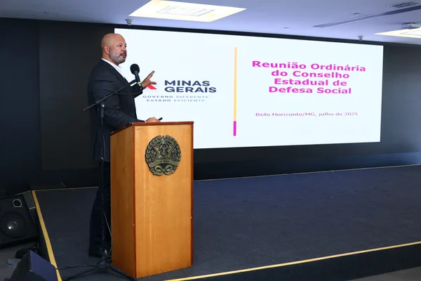 Conselho de Defesa Social do Governo de Minas discute combate ao crime organizado