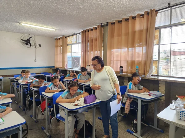 Escola Estadual Bolivar Tinoco Mineiro, em Belo Horizonte