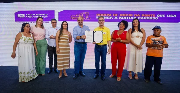 Governo de Minas emite ordem de início das obras de construção da ponte que liga Manga a Matias Cardoso