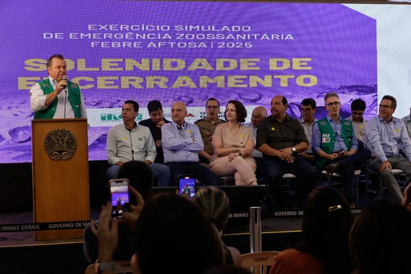 Governo de Minas realiza cerimônia de encerramento do Exercício Simulado de Atendimento a Foco de Febre Aftosa