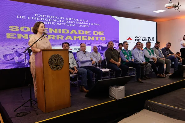 Governo de Minas realiza cerimônia de encerramento do Exercício Simulado de Atendimento a Foco de Febre Aftosa