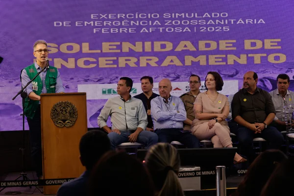 Governo de Minas realiza cerimônia de encerramento do Exercício Simulado de Atendimento a Foco de Febre Aftosa