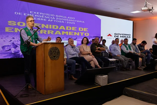 Governo de Minas realiza cerimônia de encerramento do Exercício Simulado de Atendimento a Foco de Febre Aftosa