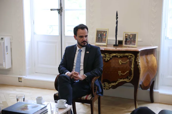 Em primeiro dia de missão internacional à Europa, governador se reúne com empresários, embaixadores e possíveis investidores