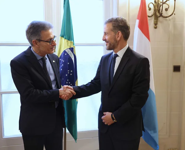 Em primeiro dia de missão internacional à Europa, governador se reúne com empresários, embaixadores e possíveis investidores