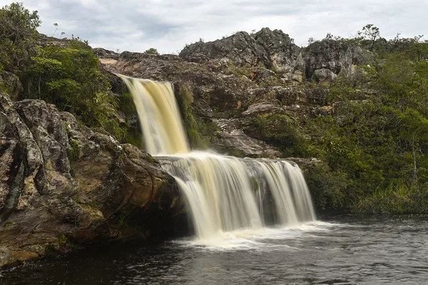 Cachoeira dos Cristais no Parque Estadual do Biribiri em Diamantina.