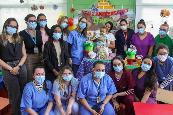 Entre desafios e conquistas, pequeno Davi celebra seu primeiro aninho no Hospital Infantil João Paulo II