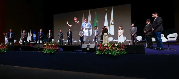 Governador de Minas Gerais participa da abertura do 27º Enacor, maior evento nacional de infraestrutura viária