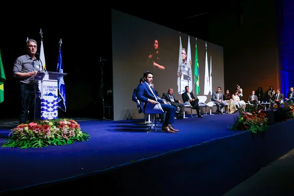 Governador de Minas Gerais participa da abertura do 27º Enacor, maior evento nacional de infraestrutura viária
