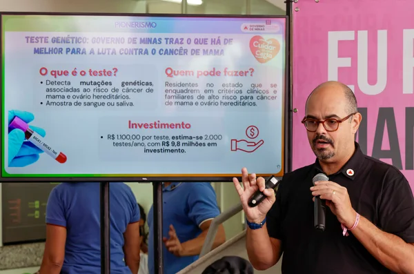 Governo de Minas passa a oferecer teste genético gratuito para detecção de câncer de mama e de ovário
