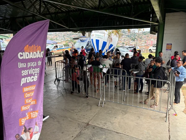 Governo de Minas leva Mutirão Cidadão a Santa Luzia com diversos serviços gratuitos à população