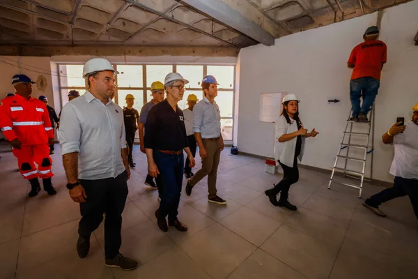 Governo de Minas vistoria obras do Hospital Regional de Governador Valadares, que avançam dentro do cronograma