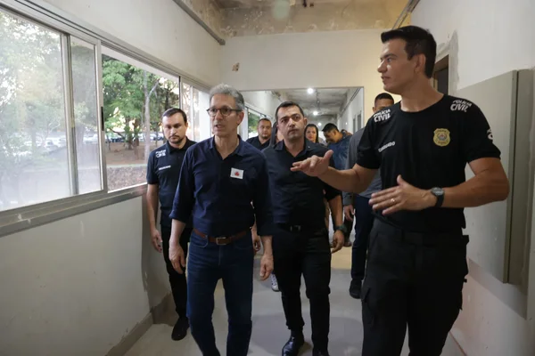Governo de Minas confere andamento das obras da nova sede da Delegacia Regional de Polícia Civil em Araxá 