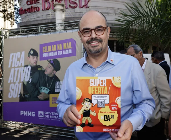 Governo de Minas lança Operação Natalina 2025 com 5 mil policiais adicionais e campanha antifurtos
